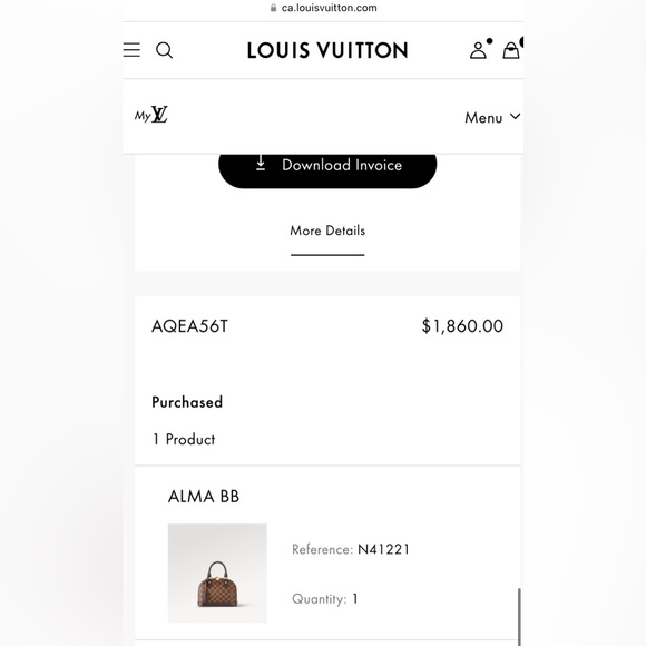 ❣️ SOLD ❣️ Louis Vuitton Alma BB - Picture 16 of 16